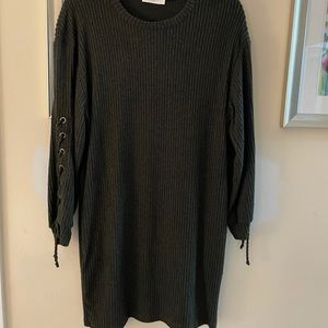 Lush sweater-ish dress